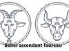 Bélier ascendant Taureau