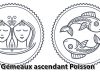 Gémeaux ascendant Poisson