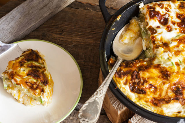 gratin de courgettes