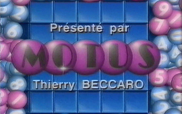 L'émission TV Motus