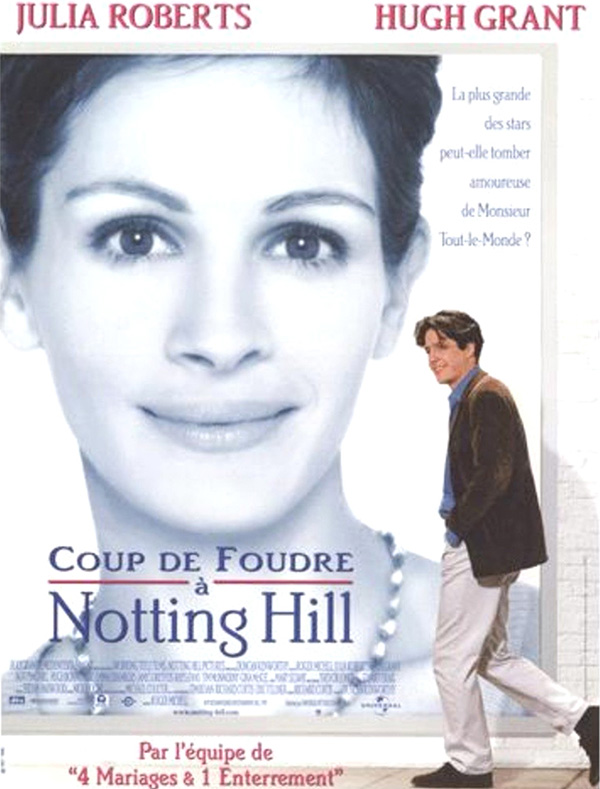 Coup de foudre à Notting Hill comédie romantique