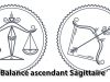 Balance ascendant Sagittaire