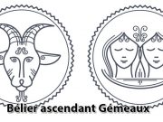 Bélier ascendant Gémeaux