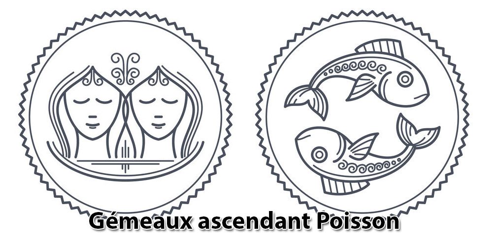 Gémeaux ascendant Poisson