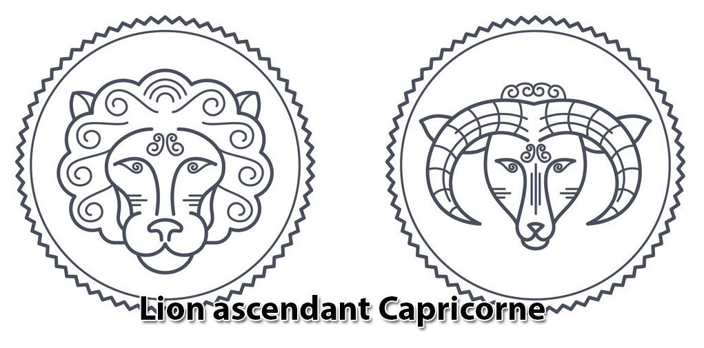 Lion ascendant Capricorne