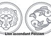 Lion ascendant Poisson