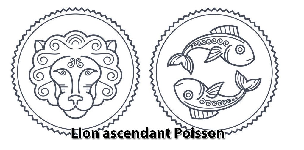 Lion ascendant Poisson