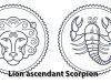 Lion ascendant Scorpion