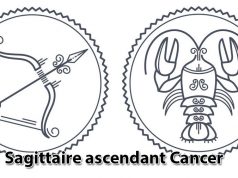 Sagittaire ascendant Cancer
