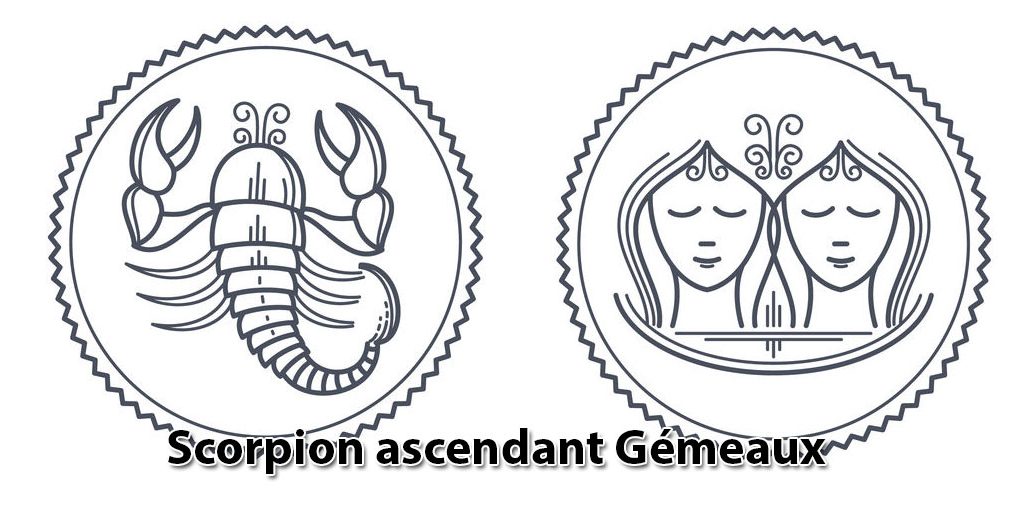 Scorpion ascendant Gémeaux