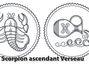 Scorpion ascendant Verseau