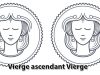 Vierge ascendant Vierge